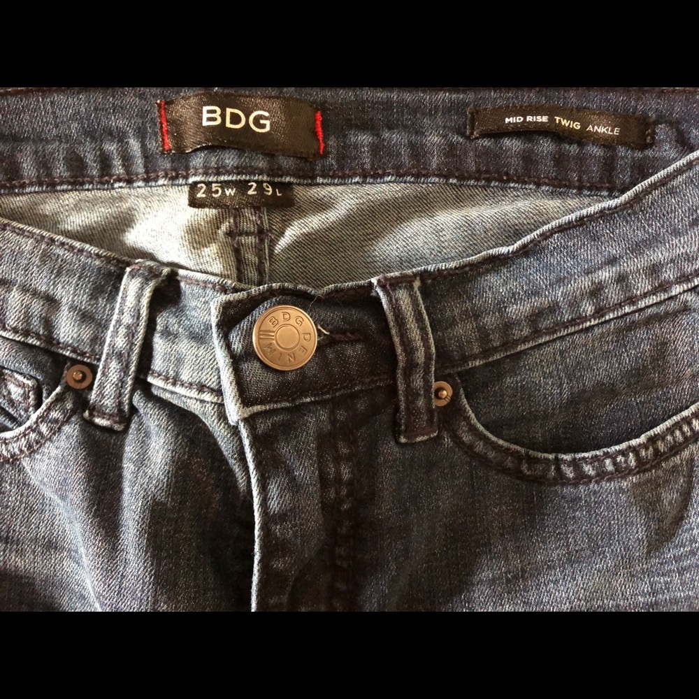 BDG dark skinny jeans